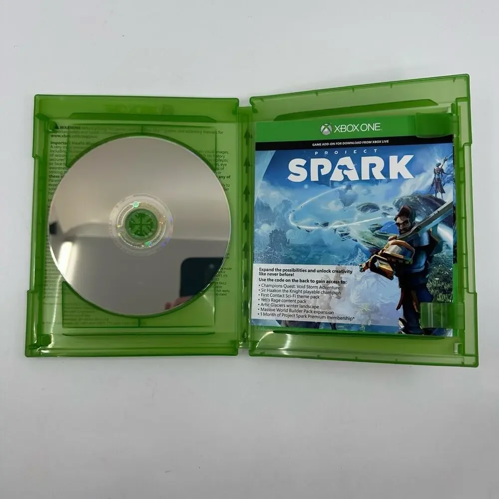 Xbox One Set of 2 - Project Spark & Destiny Digital Sci-Fi Animated Video Games